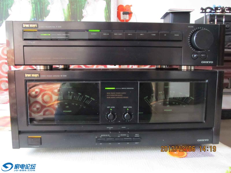 升级出售安桥p308m508前后级功放机
