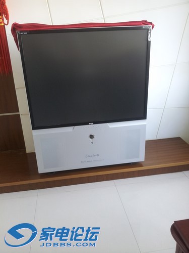 [电视] ▆▅▄▃▂▁近全新tcl背投彩电,看过不到10次,一直闲置.