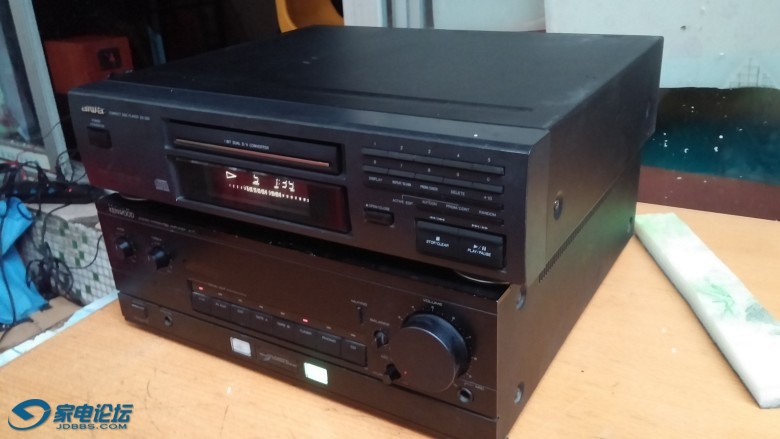 健伍功放 爱华cd