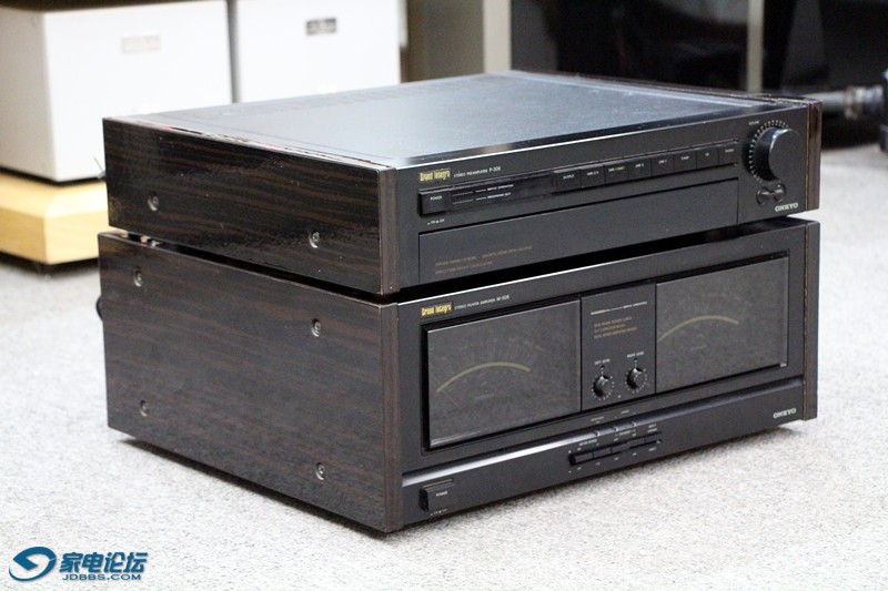 已出-日本onkyo/安桥 p308 m508 前后级