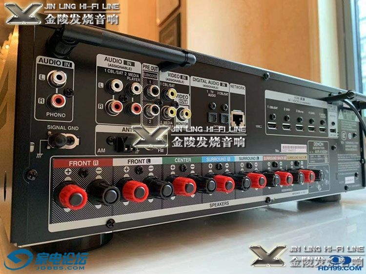 2019-2020年度,denon/天龙 新品 avr-x1600h 功放 上市,实物照片首发!