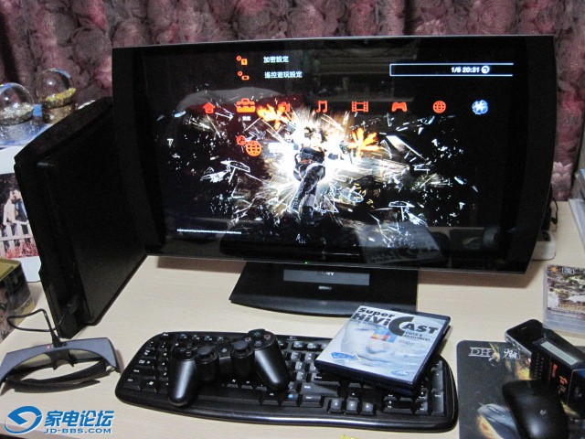 ��Ҫ����������������ʾ����ż��PS3�������£��������ĸо������Լ�D8000�������