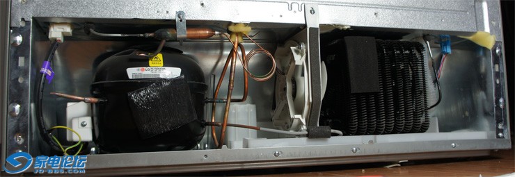 lggrb2376atw626升对开门冰箱4年长测大量拆拆机图片