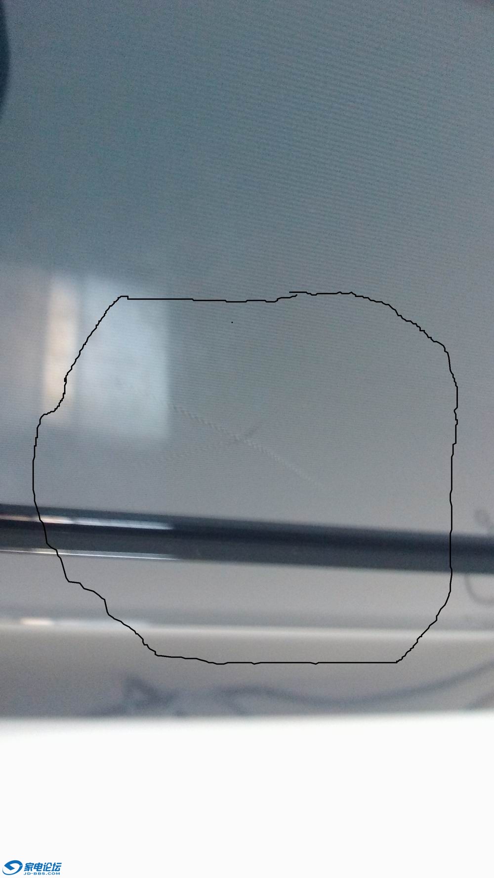 三星电视自然裂屏耍赖拒绝换机