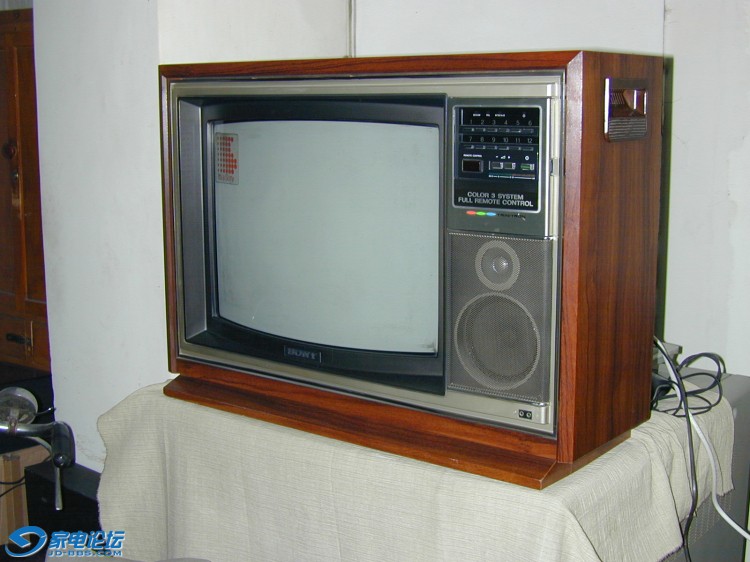 80年代索尼电视机图片