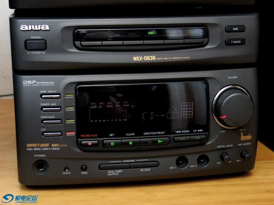 日产原装爱华aiwansxd636两分体三碟连放组合音响电脑音响