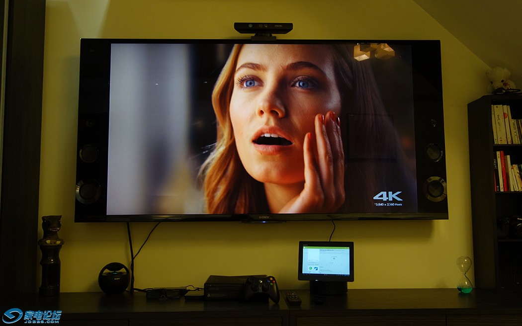 是不是第一台零售版索尼65x9000b屏摄分享