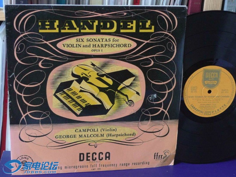 ALFREDO CAMPOLI  G. MALCOLM HANDEL SONATAS..JPG