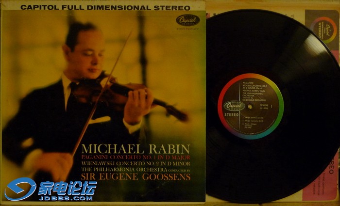 CAPITOL SP 8534 MICHAEL RABIN-PAGANINI-WIENIAWSKI.JPG