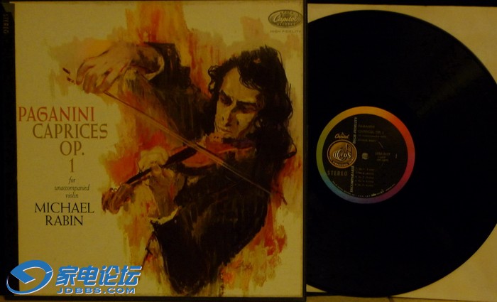 CAPITOL SPBR 8477 Michael Rabin - Paganini Caprices op.1 - Capitol 2lp.JPG