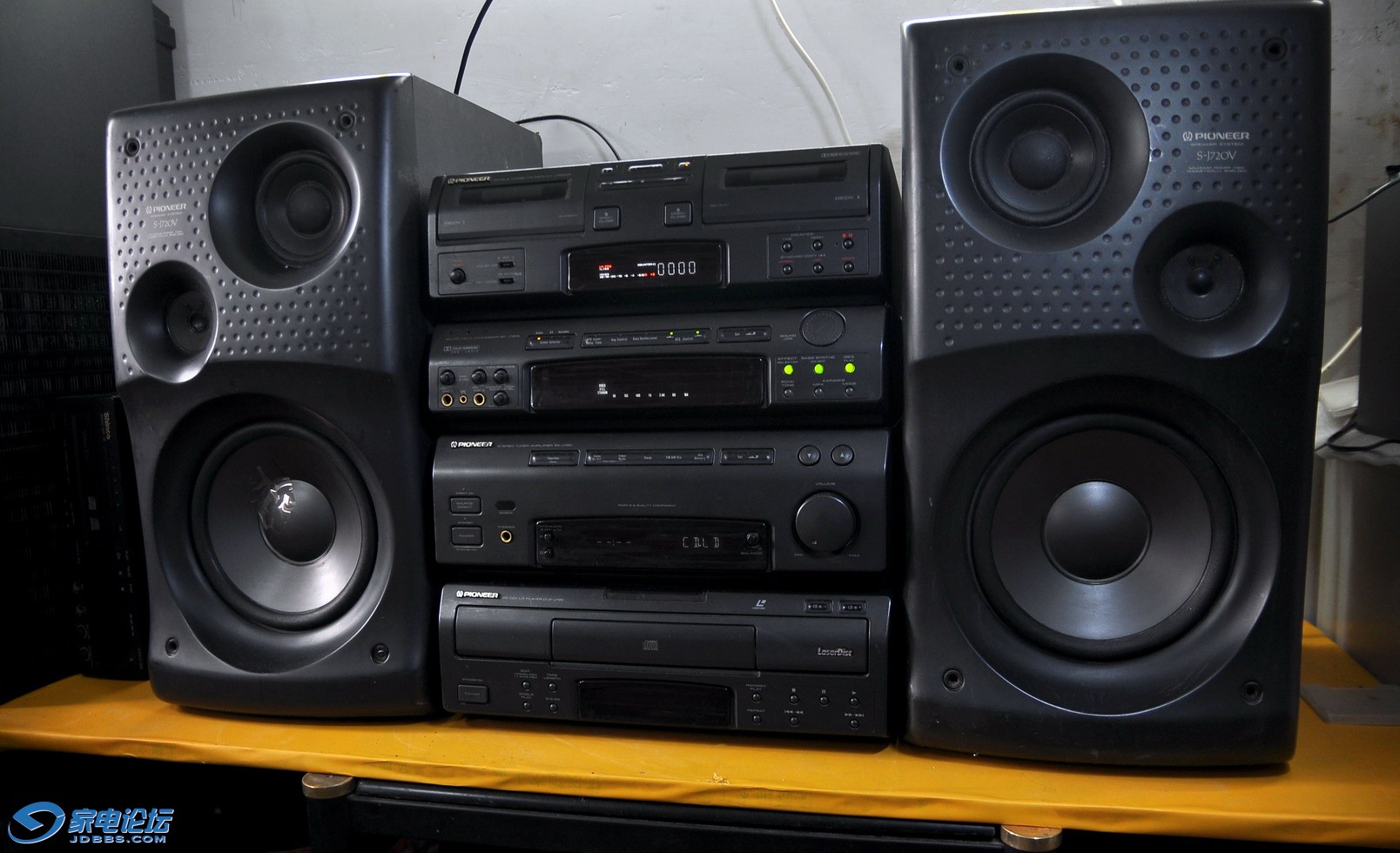 原装先锋j720组合音响