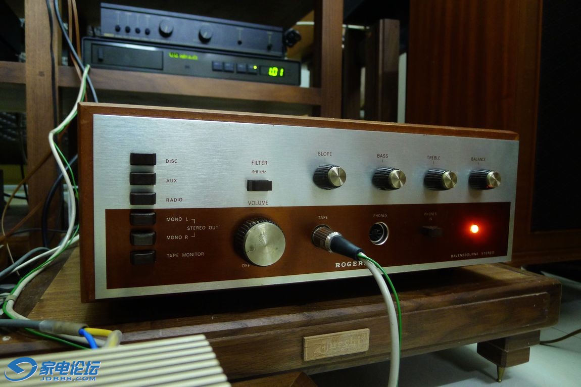 70年代英国乐爵士rogers古董功放ls35a绝配