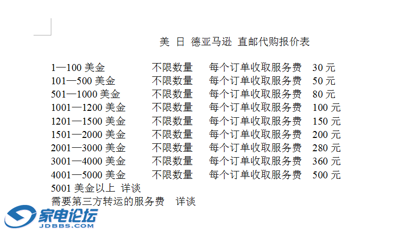 ��������Ѽ۸���ϸ