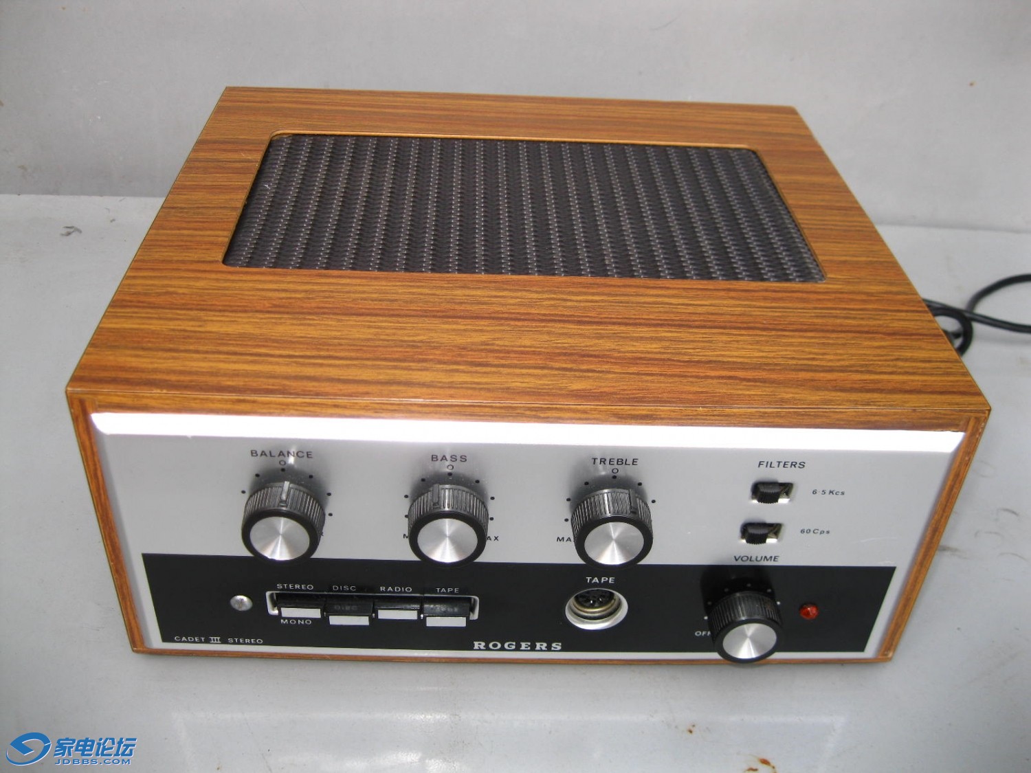 乐爵士rogers cadet iii胆机功放(已出)