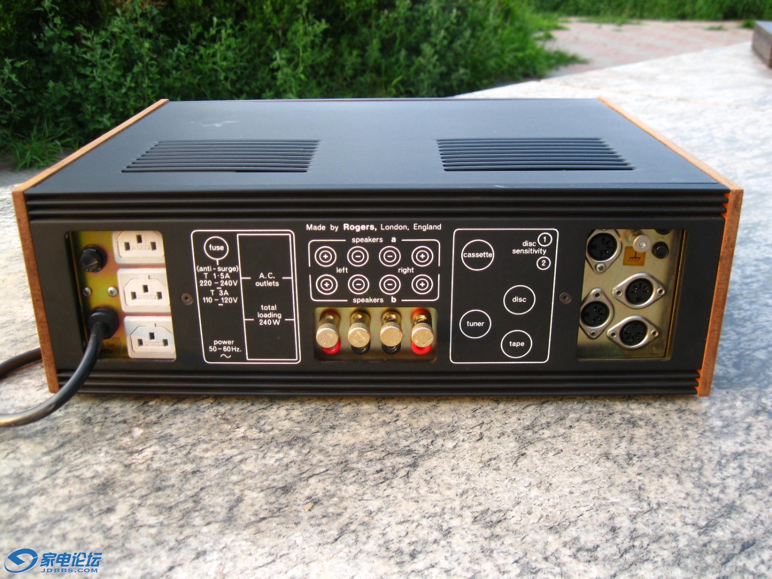 乐爵士rogersa75功放成色如新已出