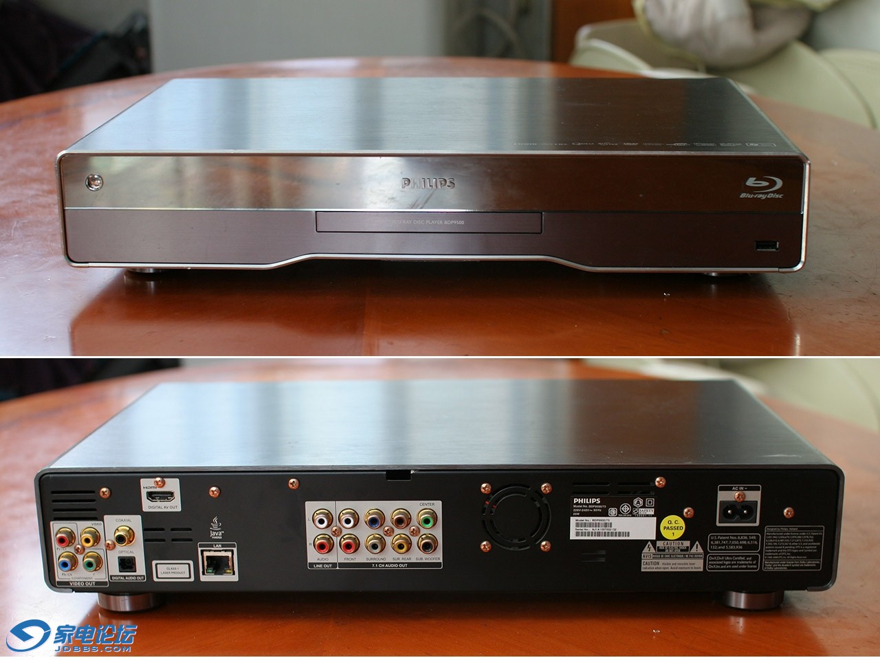 philips/飞利浦bdp9500高端hifi蓝光dvd机 7.1声道蓝光播放器