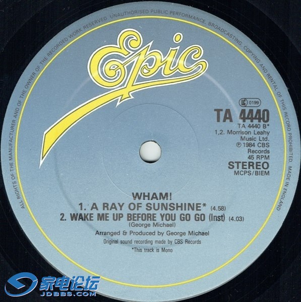 45 ��Wham - Wake me up before you go-go Album label 2.jpg