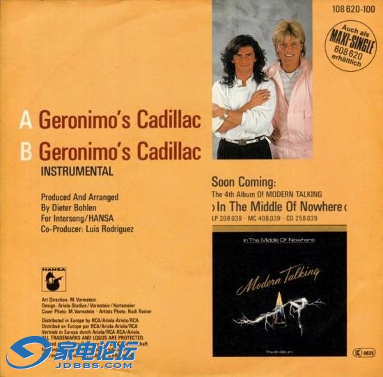 45 Modern Talking - Geronimos Cadillac1.jpg