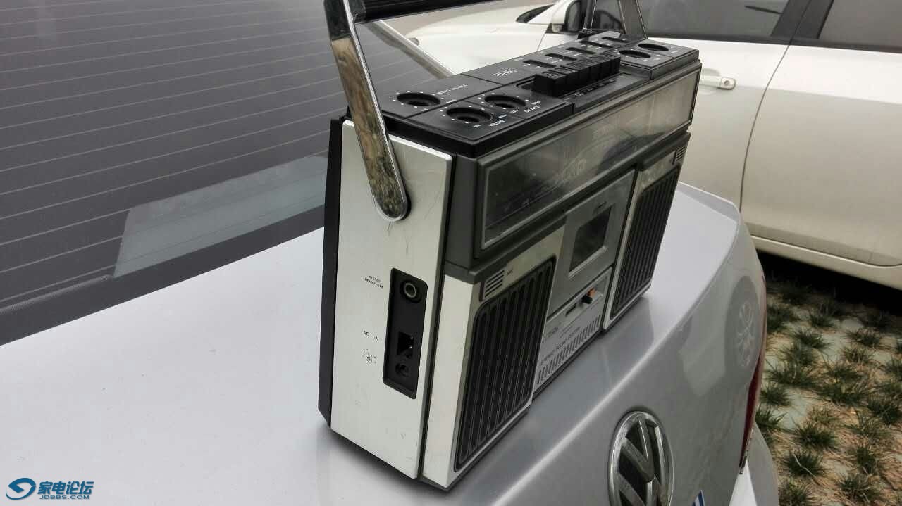 立体声收录机,封贴