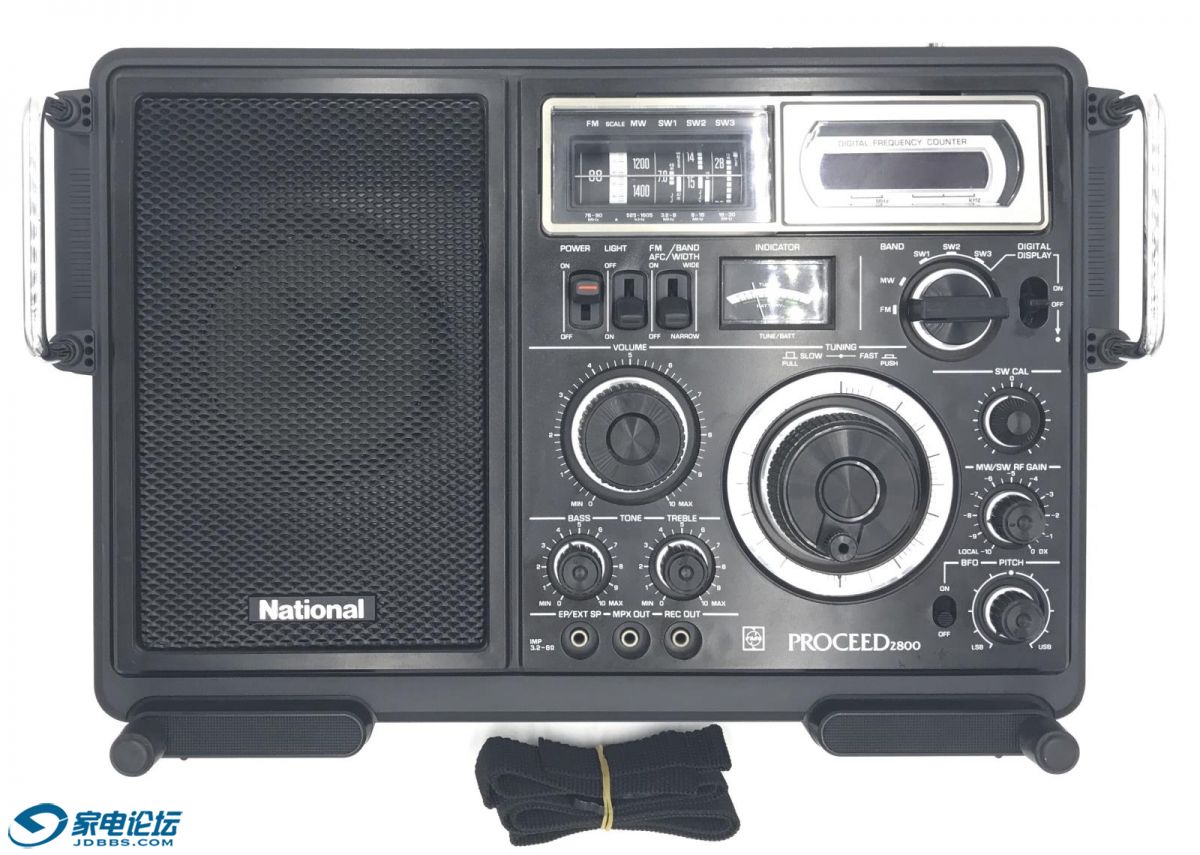 出难得成色的原装日本乐声national proceed 2800收音机