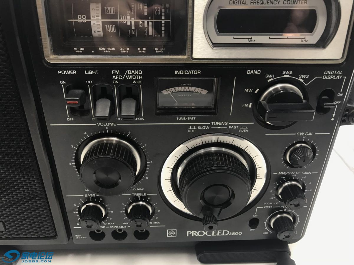 出难得成色的原装日本乐声national proceed 2800收音机