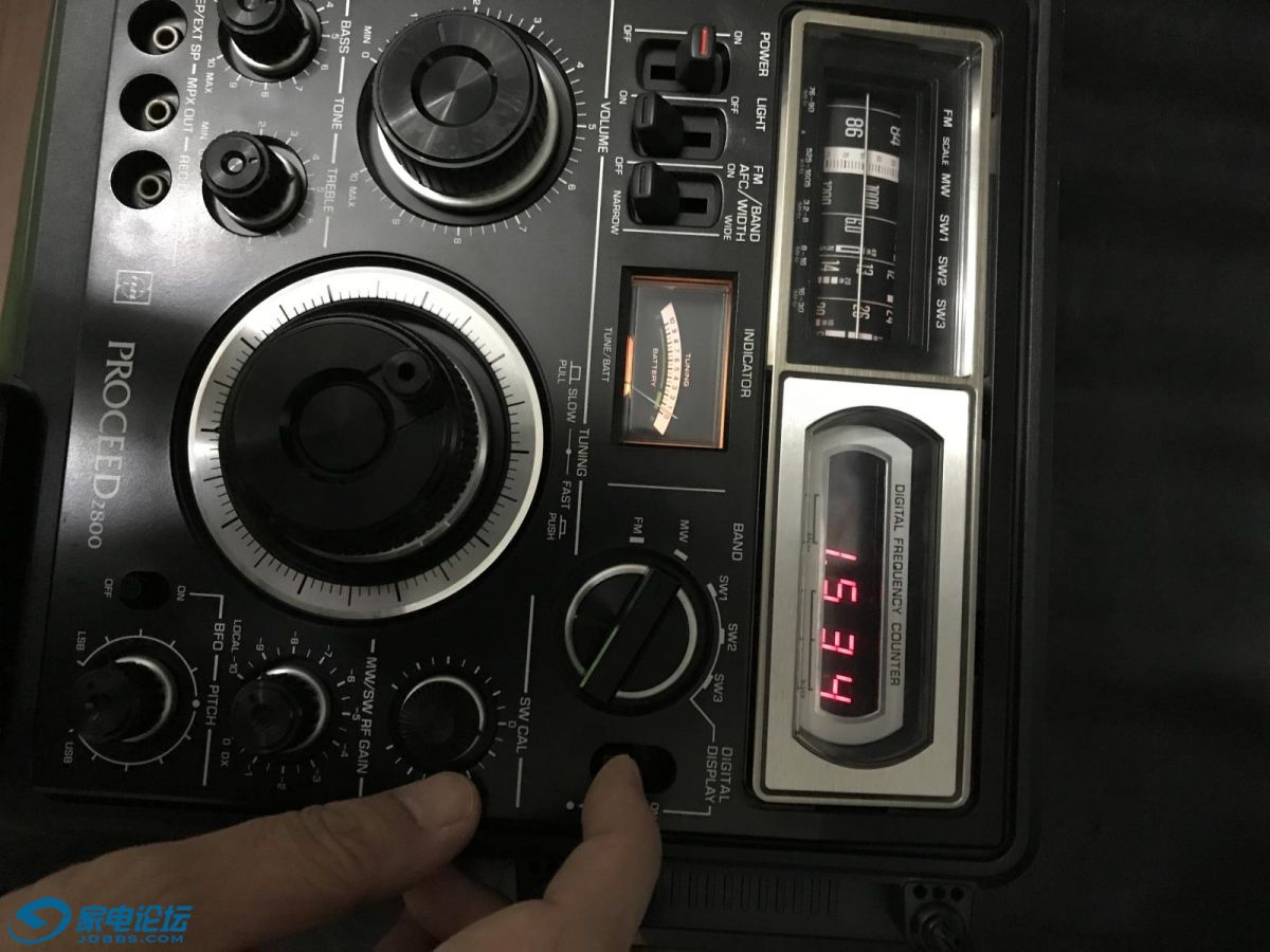 出难得成色的原装日本乐声national proceed 2800收音机