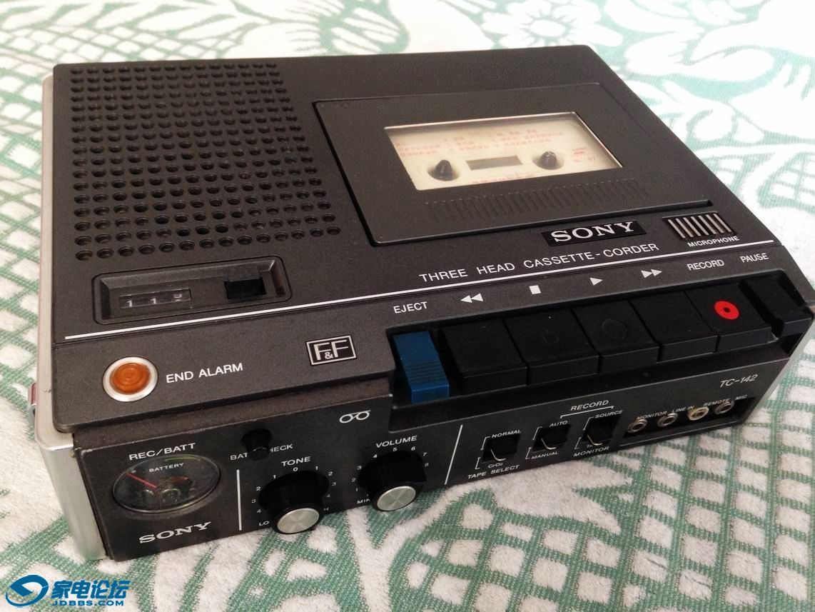 索尼专业桌面录音机三磁头tc14214台周末特价98元