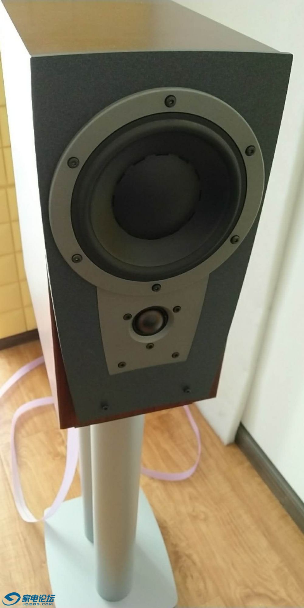 丹拿轮廓s1.4书架箱带原配脚架