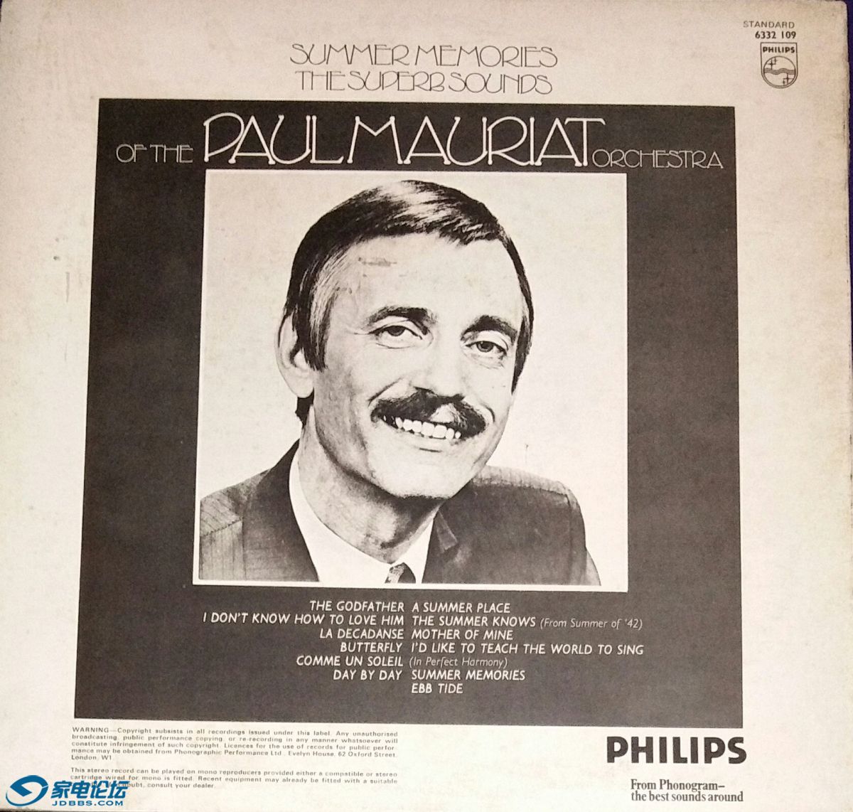 Paul Mauriat - Summer Memories The Super Sounds- BACK.jpg