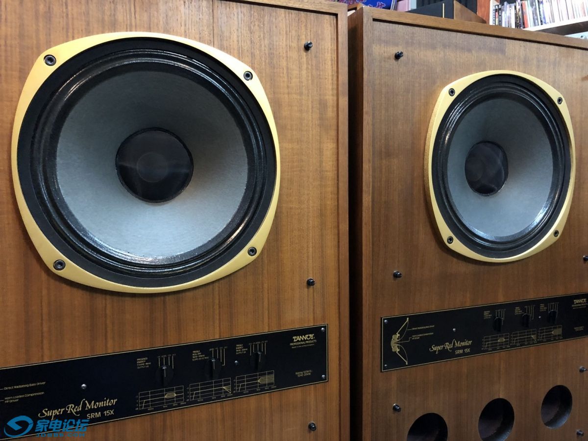 tannoy天朗超级红监听15寸同轴大型落地监听音箱