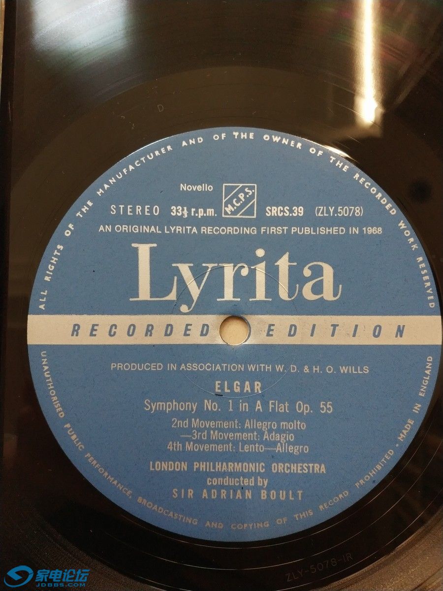 W2045-3 ������ ��ʿ ָ���׶ذ������š������� ��1����������Ӣ��Lyrita����������Ƭ.jpg