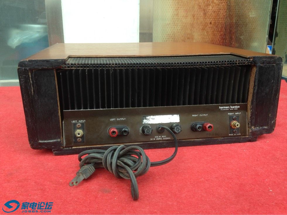 胆味十足的哈曼卡顿citation 12 deluxe后级功放