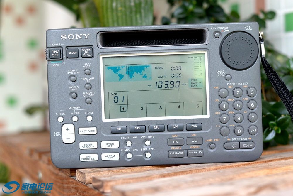 成色不错的索尼icfsw55收音机已换电容