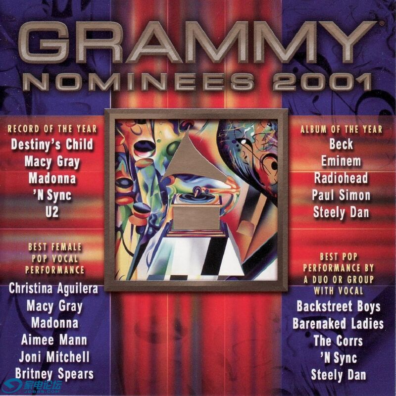 Grammy Nominees - 2001.jpg