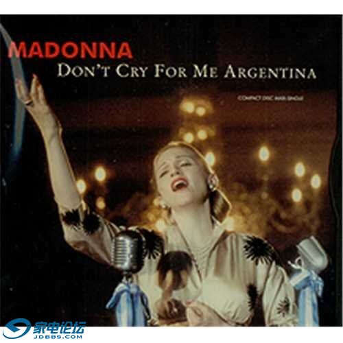 Madonna - Don&#039;t Cry For Me Argentina (SingleEP).jpg