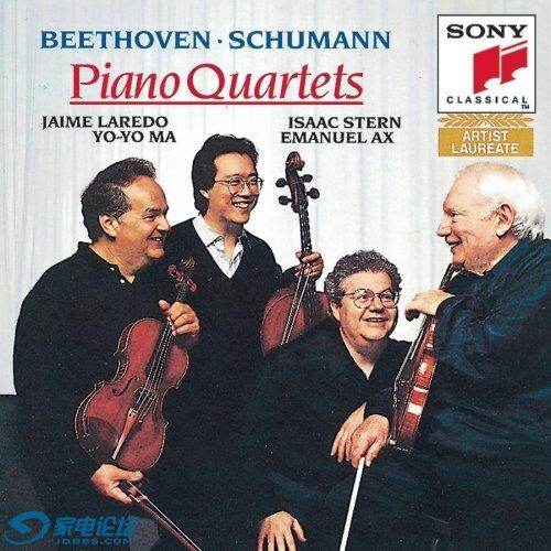 Beethoven-Schumann - PIANO QUARTETS -- Yo-Yo Ma, Isaac Stern, Emanuel Ax, Jaime Laredo.jpg