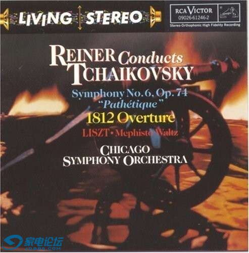 Fritz Reiner, Chicago SO - Tchaikovsky - Symphony No. 6 - 1812 Overture.jpg