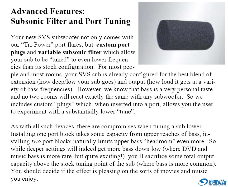 SVS Subsonic Filter & Tuning Port - 01.jpg
