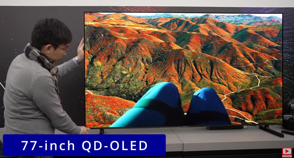 CES2023󣡸ǽ¿QD-OLEDֵڴ