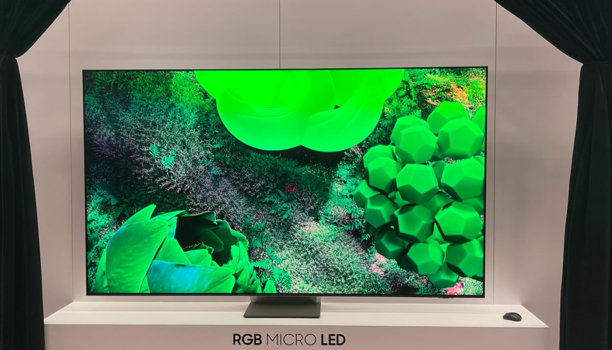 CES2025:ɫmini-LEDǿչʾ׿ RGB microLED 